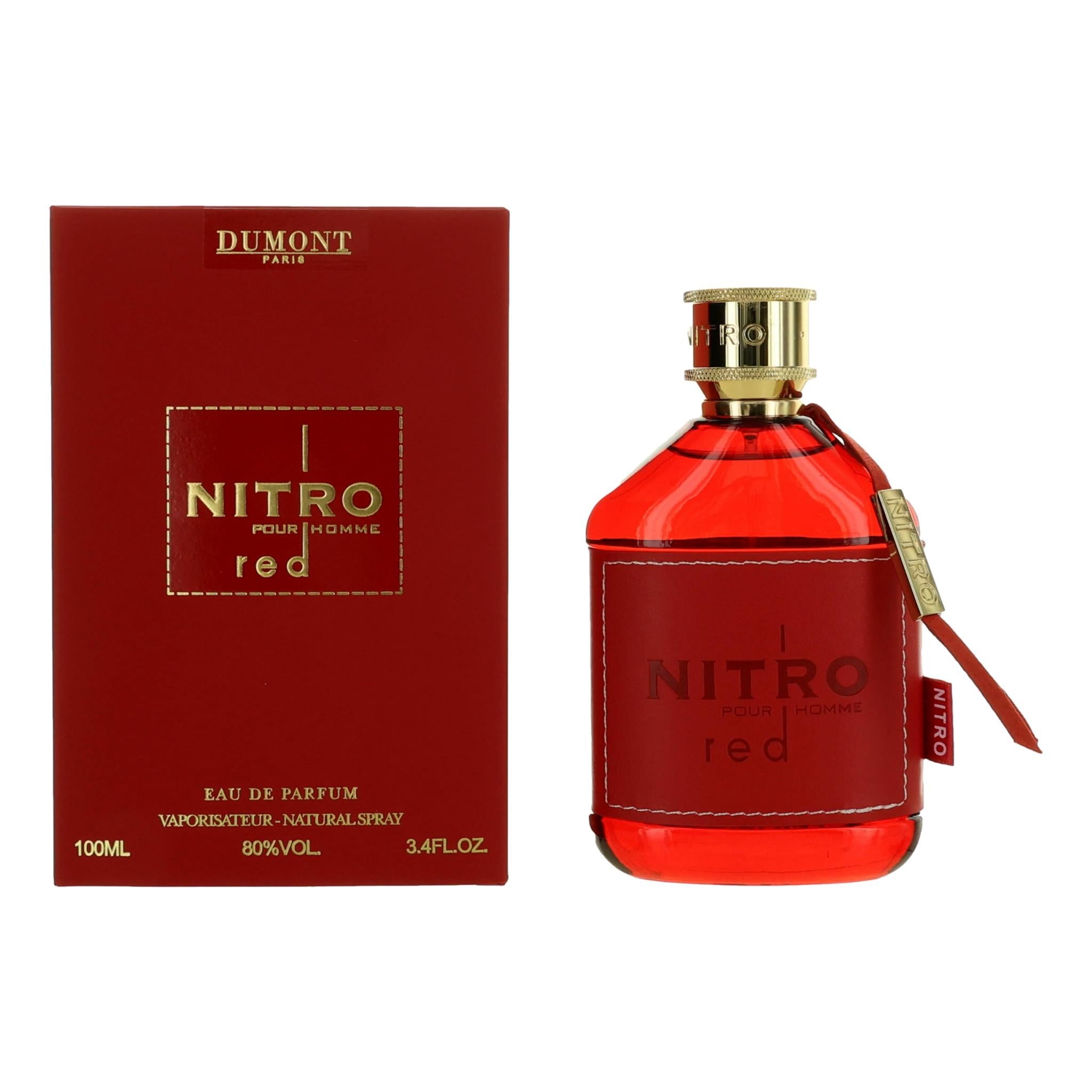 Photo of Nitro Red by Dumont, 3.4 oz EDP Spray for Men